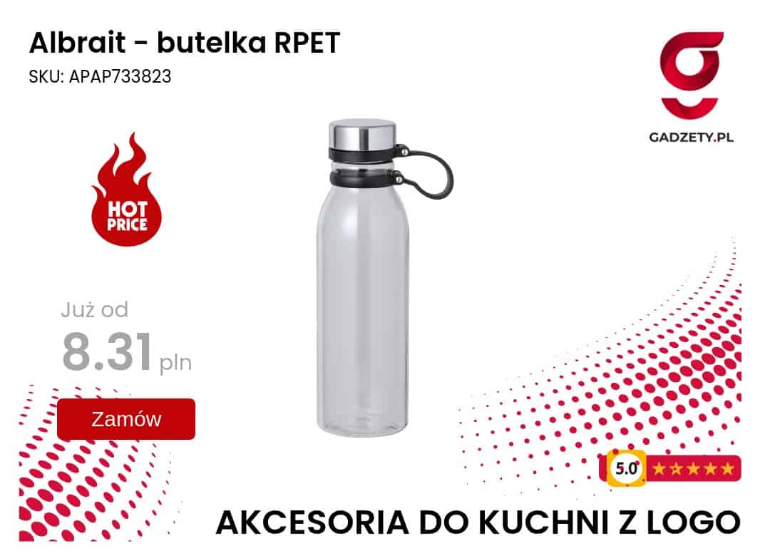 Albrait - butelka RPET Albrait – butelka z recyklingowanego PET