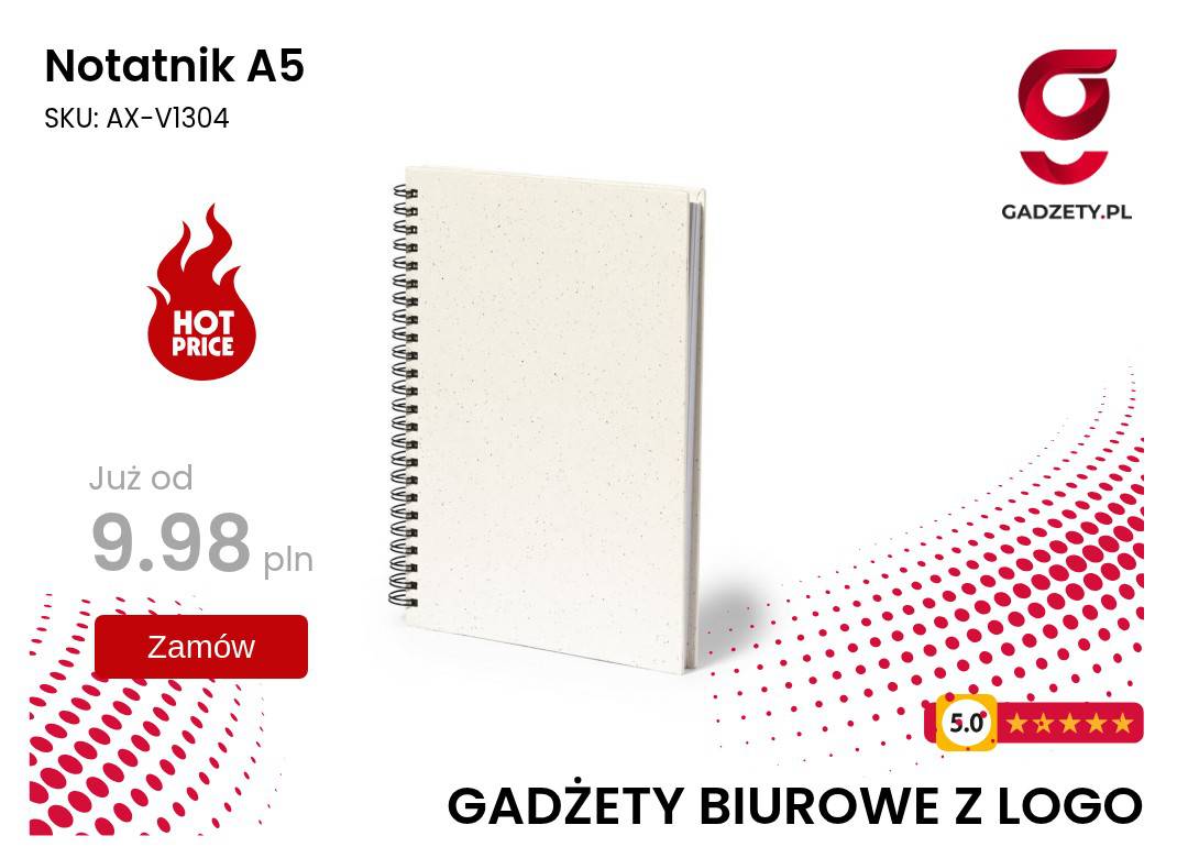 Notatnik A5 Notatnik w formacie A5