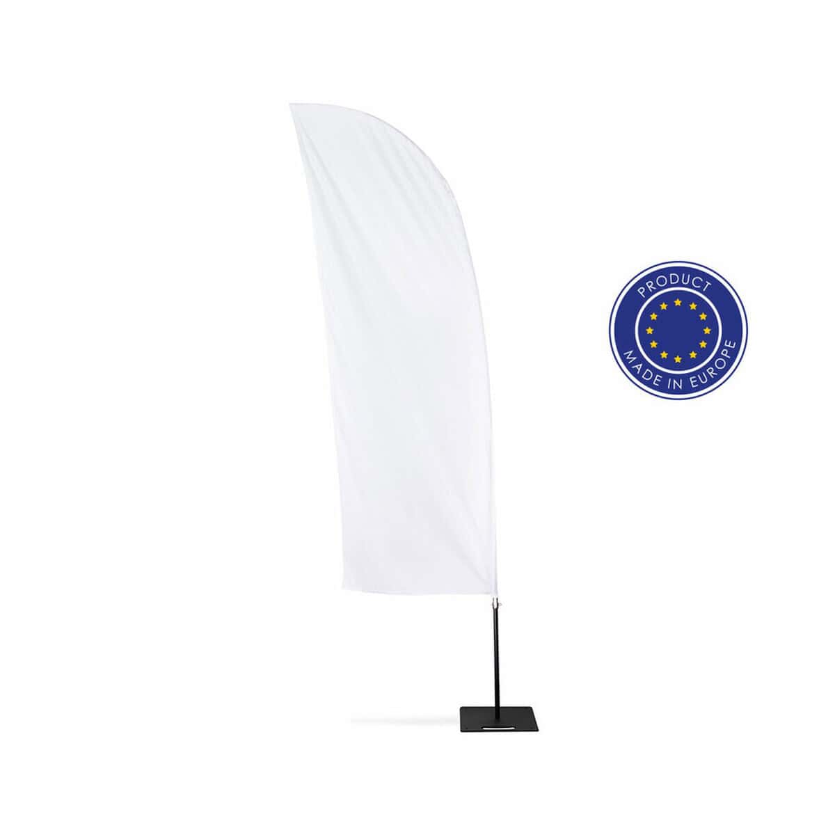 1. Profesjonalna baner reklamowy z mozzą na stojaku, idealny do promocji.