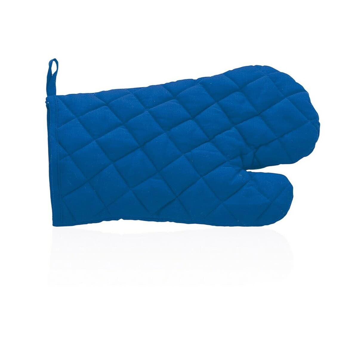 Akcesoria do kuchni z logo – bawełniana rękawica kuchenna V7570-04_AAB01 Przybornik kuchenny z tkaniny, niebieski, praktyczny i wytrzymały. Idealny na rękawice kuchenne i małe akcesoria.