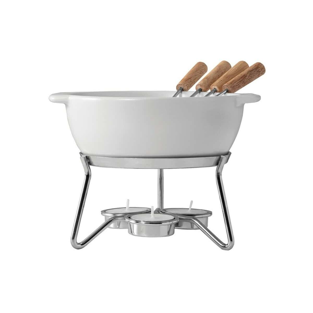 Gadżet promocyjny - rustykalne świece w metalowym podstawku, idealny na prezent lub dekorację.