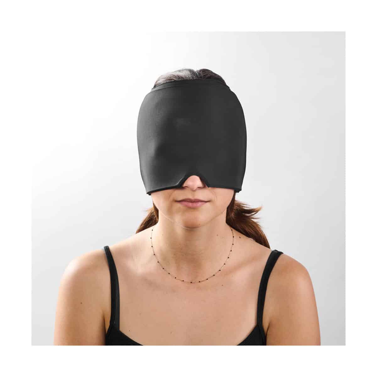 Akcesoria do łazienki z logo – kompres one size hotnod mo2623-03 Czarna maska na oczy, ręcznie robiona, stylowa, na prezent, gadżety, gadżety reklamowe, upominki, akcesoria, gadżety personalizowane, oryginalne gadżety, gadżet na prezent, gadżety z logo.