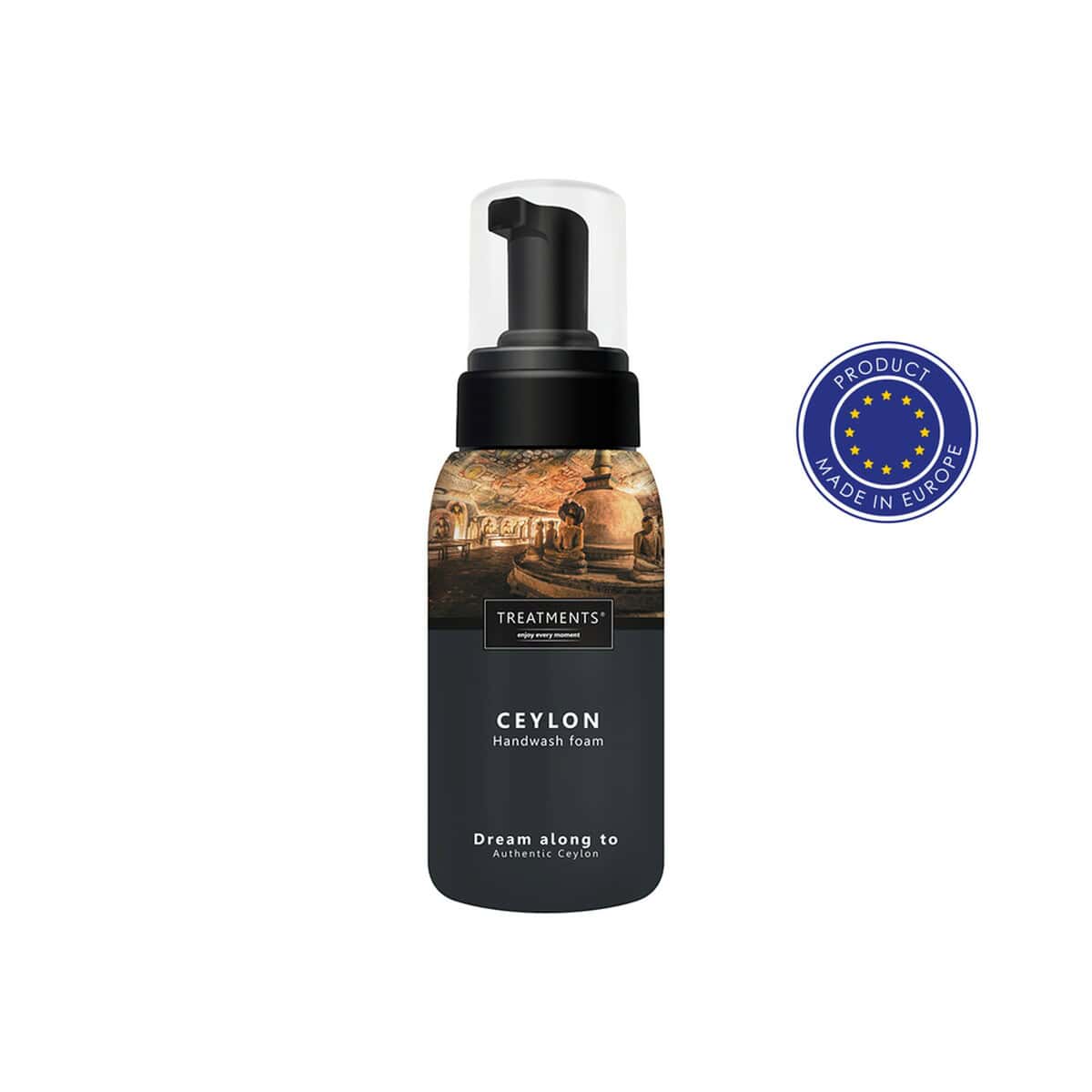 Ceylon ręcznik do rak w piance z motywem kulturowym Cejlonu.