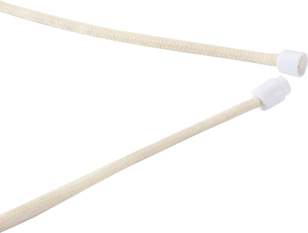 Akcesoria do smartfonów z logo – adhab smycz na smartfona z detalami z bambusa 12445601_d1 Lniana sznurówka do obuwia w kolorze ecru, o długości i wytrzymałości.