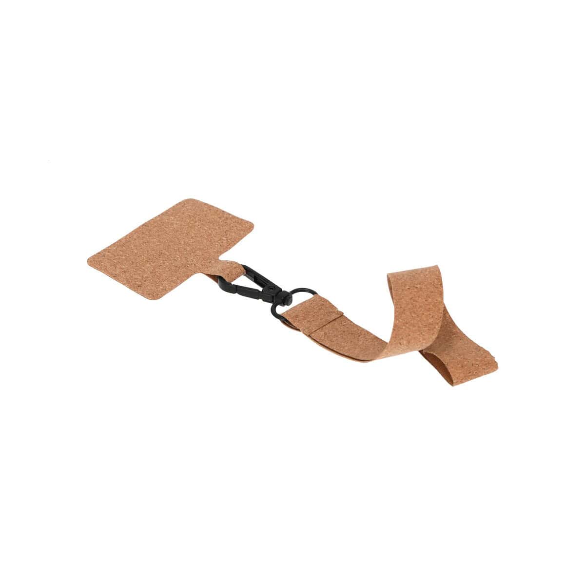 Akcesoria do smartfonów z logo – esren smycz na rękę z uchwytem na telefon AP735510-00__B Antystresowa podkładka pod mysz z korka, naturalne gadżety do biura.