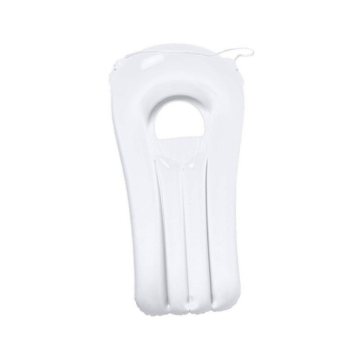 Wysokiej jakości gadżet na prezent, dmuchany poduszkowiec w kolorze białym.