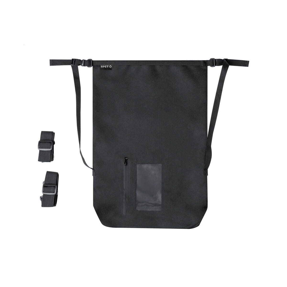 Akcesoria plażowe z logo – moreiro torba wodoodporna rpet AP733578-10 Moreiro torba wodoodporna RPET AP733578-10