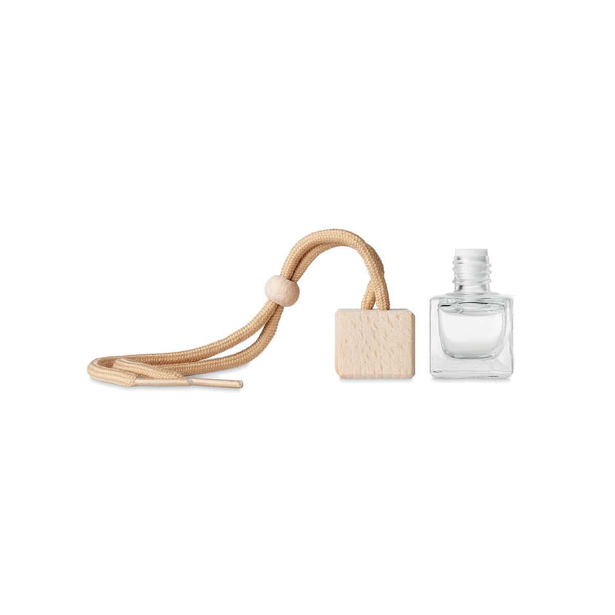 Akcesoria samochodowe z logo – odświeżacz do samochodu fresh air mo6206-40-detail Lampka nocna z drewna i sznurka, idealna na prezent, oryginalne gadżety dekoracyjne.