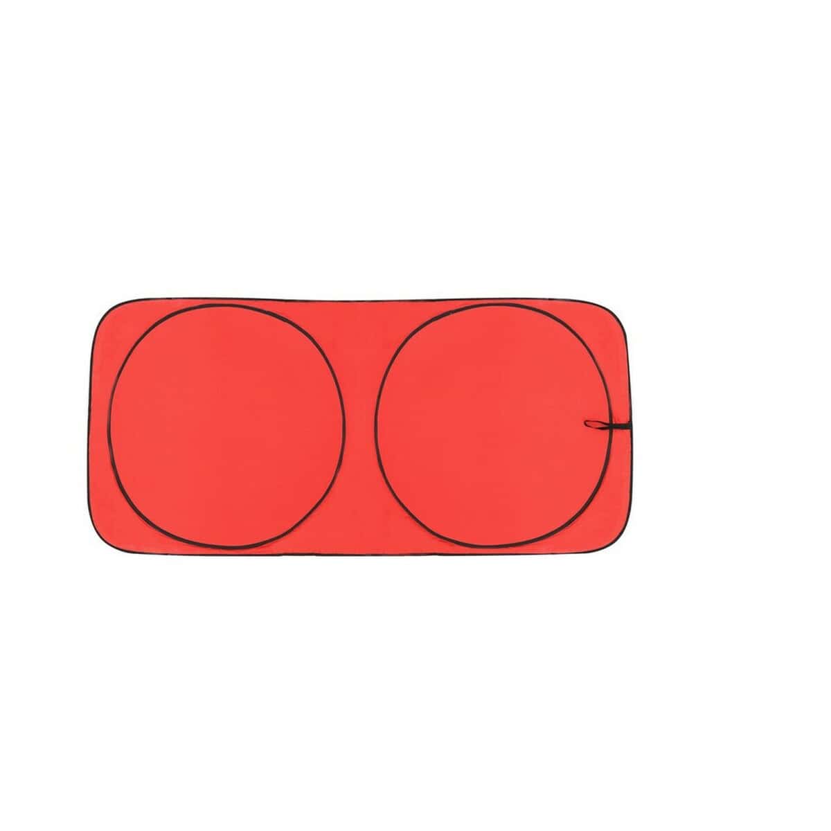 Akcesoria samochodowe z logo – osłona przeciwsłoneczna do samochodu, składana VA715-05_ITP01 Kolorowa mata do tańca z dwoma okręgami, idealna do gier i aktywności dla dzieci i dorosłych.