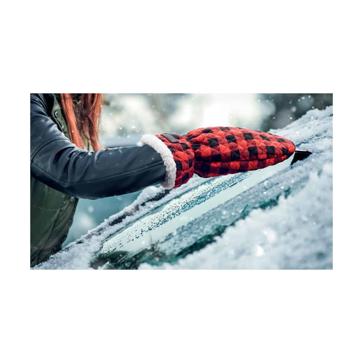 Akcesoria samochodowe z logo – skrobaczka do szyb z rękawicą icehand mo2328-05-ambiant Warcaby do odśnieżania, rękawice przeciwśnieżne, zimowe akcesoria Gadzety, odśnieżanie samochodu, prezenty na zimę, gadżety zimowe.