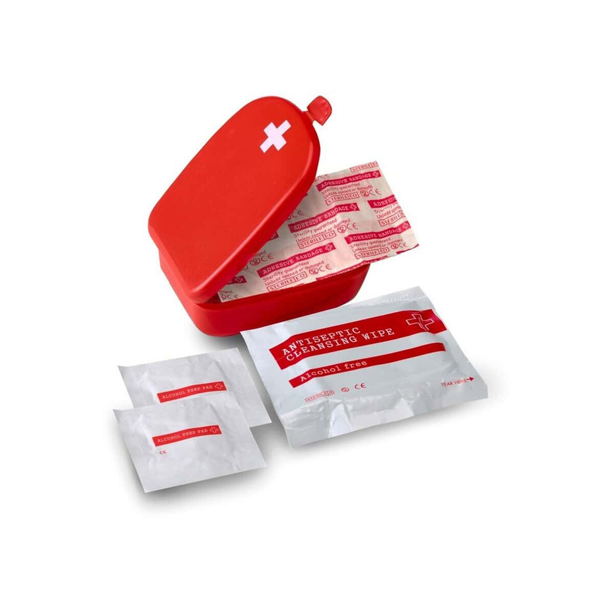 ATRAJĄCE GADŻETY MEDYCZNE, apteczka i zestaw opatrunków na pierwszą pomoc.