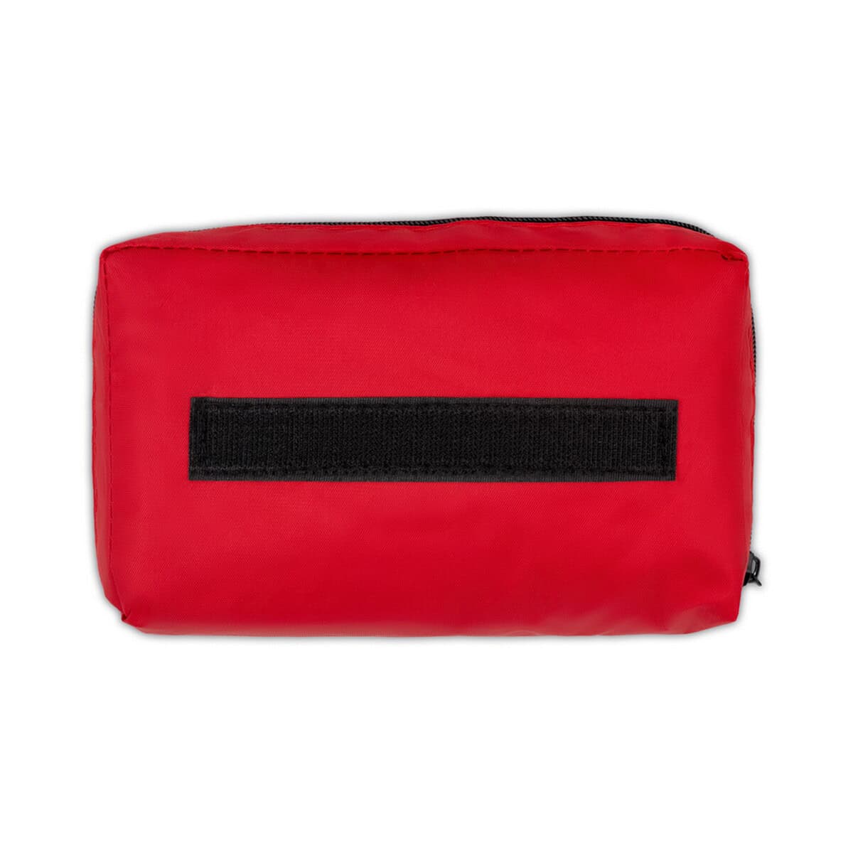 Apteczki z logo – apteczka w pokrowcu, 30 el. | gemma VA096-05_IBK01 Praktyczna kosmetyczka z czerwonego materiału, idealna na gadżety i akcesoria.