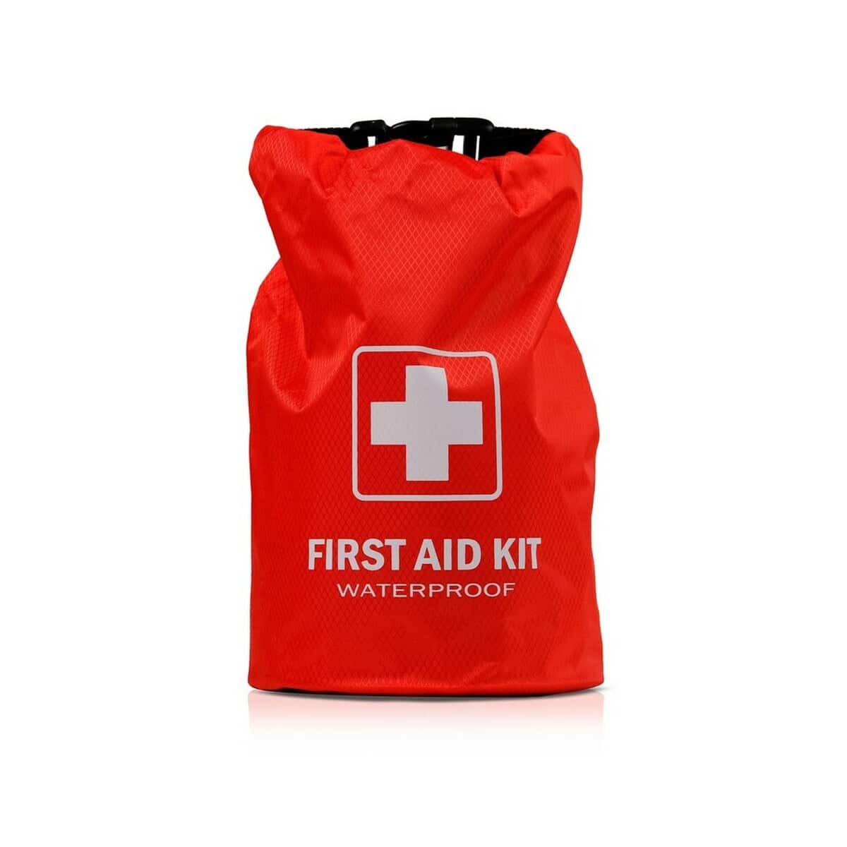 Apteczki z logo – apteczka w wodoodpornym pokrowcu air gifts, 47 el. | ryan V7936-05_AAB01 Akcesoria pierwszej pomocy, apteczka wodoodporna, gadżety z logo medycznym.