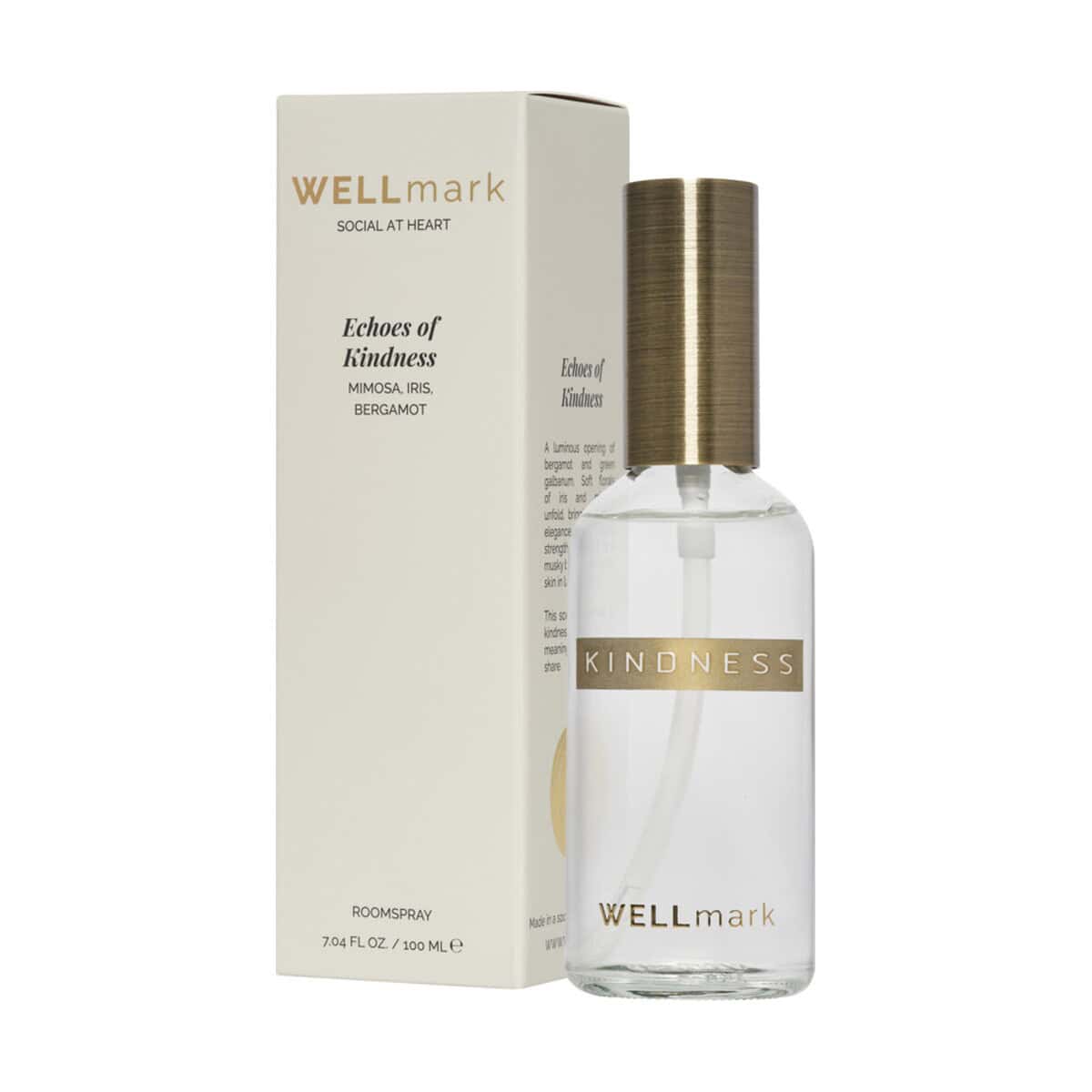 Artykuły do domu z logo – wellmark odświeżacz powietrza o pojemności 100 ml 12640701_e1 Lejek i butelka z ozdobnym korkiem, perfumy z nutami bergamotu i irysa.