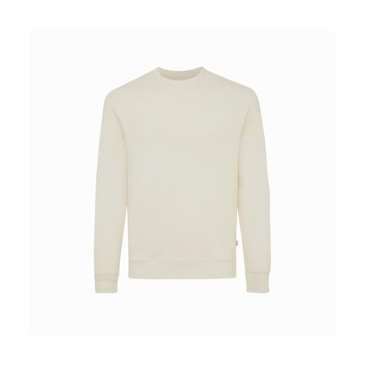 Bluzy z logo – bluza z niebarwionej bawełny z recyklingu iqoniq denali T9301.018.4XL__B_1 Bluzka damska z długim rękawem w kolorze écru, idealna na codzienne stylizacje.