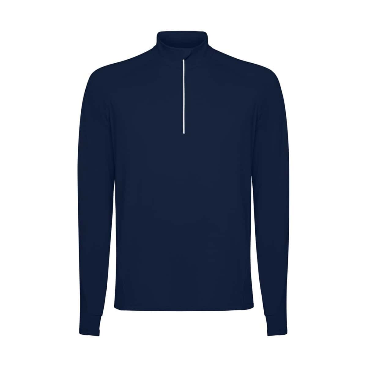 Koszulka sportowa z półgolfem i zamkiem, idealna na treningi i aktywności na świeżym powietrzu.