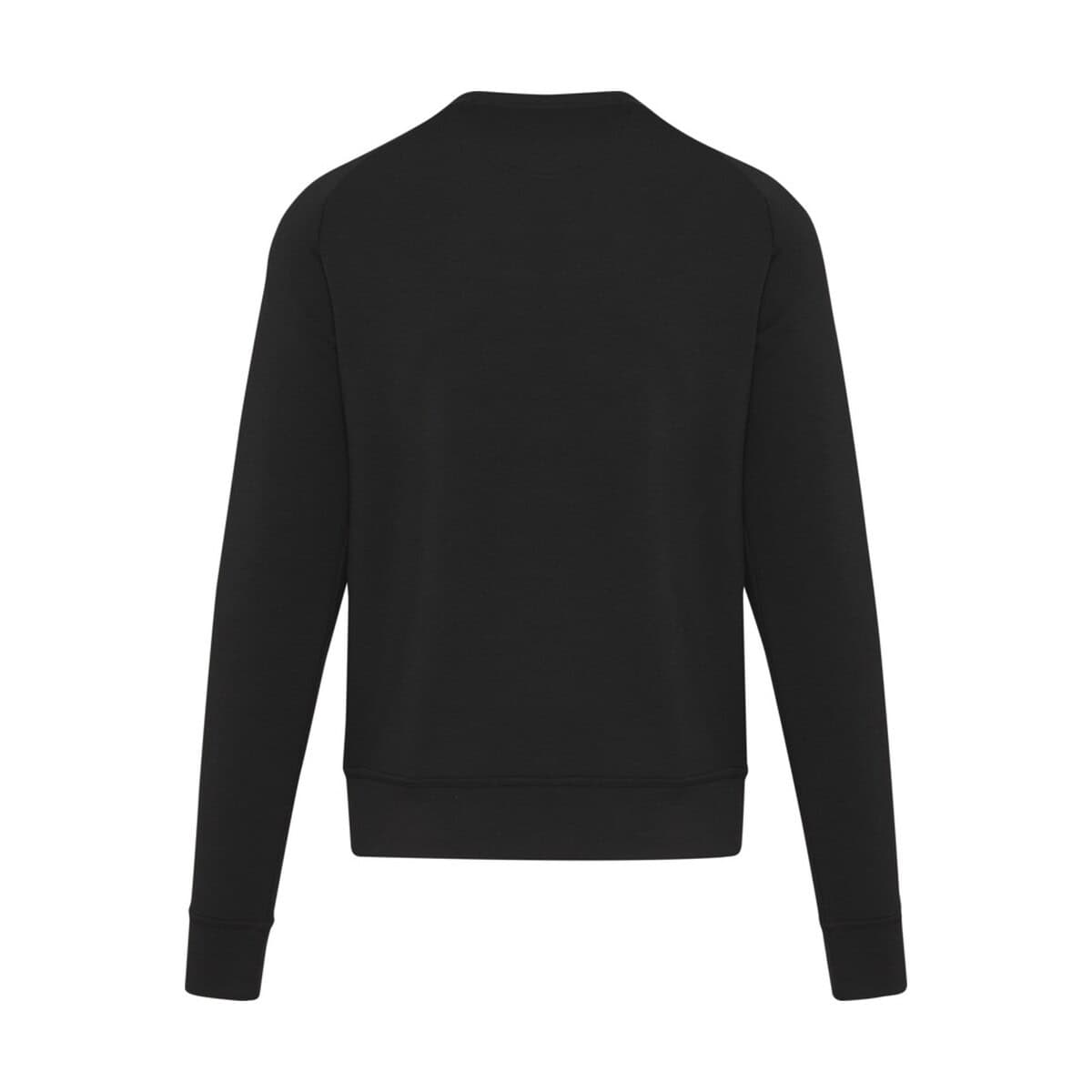 Bluzy z logo – yukon sweter sportowy typu unisex z dzianiny interlock z okrągłym dekoltem 3823890_b1 Czarna bluza z nadrukiem, idealna na prezent, do grawerowania, ubranie reklamowe.