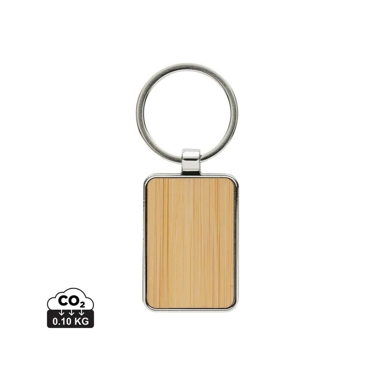 Breloki odblaskowe z logo – brelok do kluczy P191.6809__S_0 1. Brelok z drewnianą ozdobą, personalizowany, na klucze lub identyfikatory.