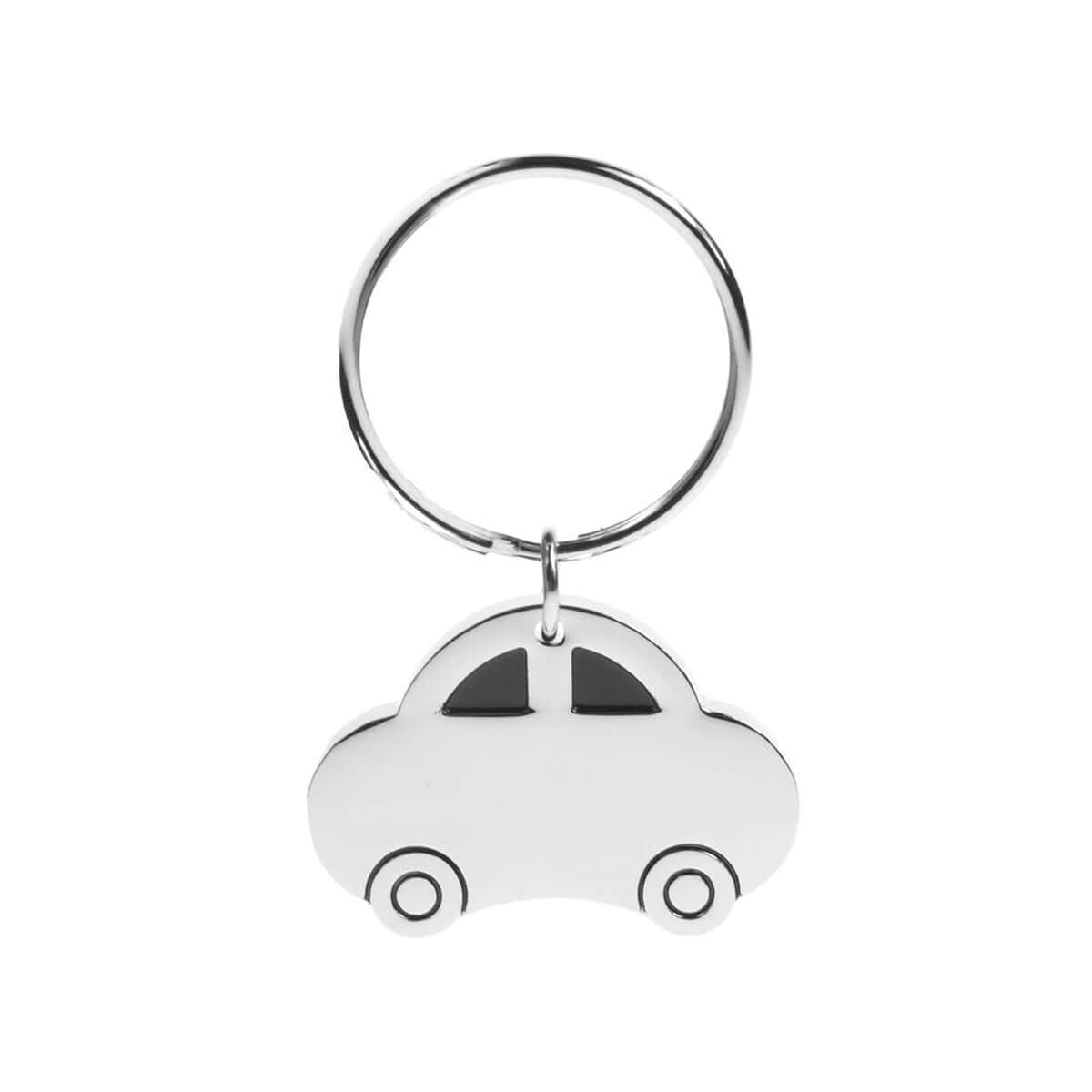 Breloki odblaskowe z logo – brelok do kluczy „samochód” V2083.A-32_AAB01 Odtwarzacz kluczy z motywem samochodu, idealny gadżet promocyjny i upominek samochodowy.