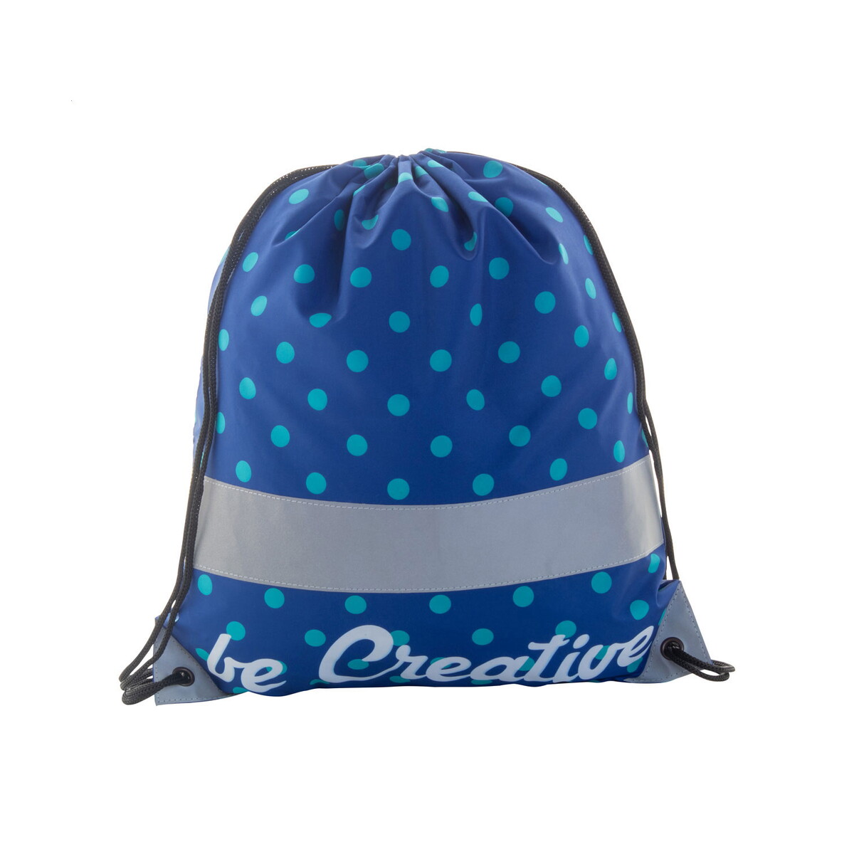 CreaDraw Reflect personalizowany odblaskowy worek ze sznurkami AP716417-10