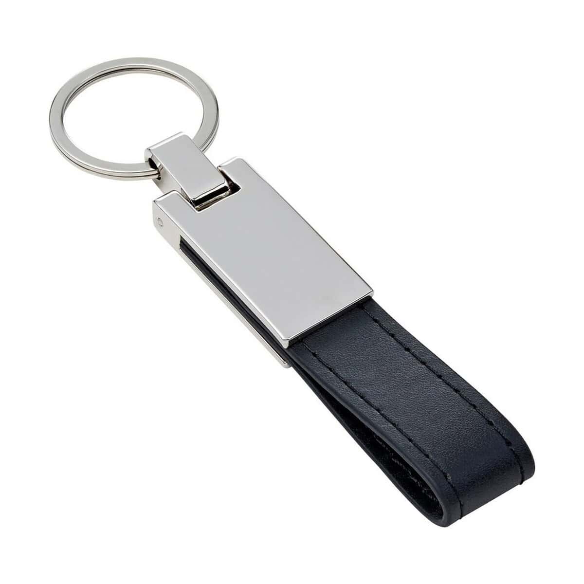 Breloki otwieracze z logo – brelok do kluczy z zawieszką V0636-03_AAA03 Elegancki brelok do kluczy z paskiem skórzanym i metalową zawieszką. Idealny gadżet reklamowy lub codzienny dodatek.