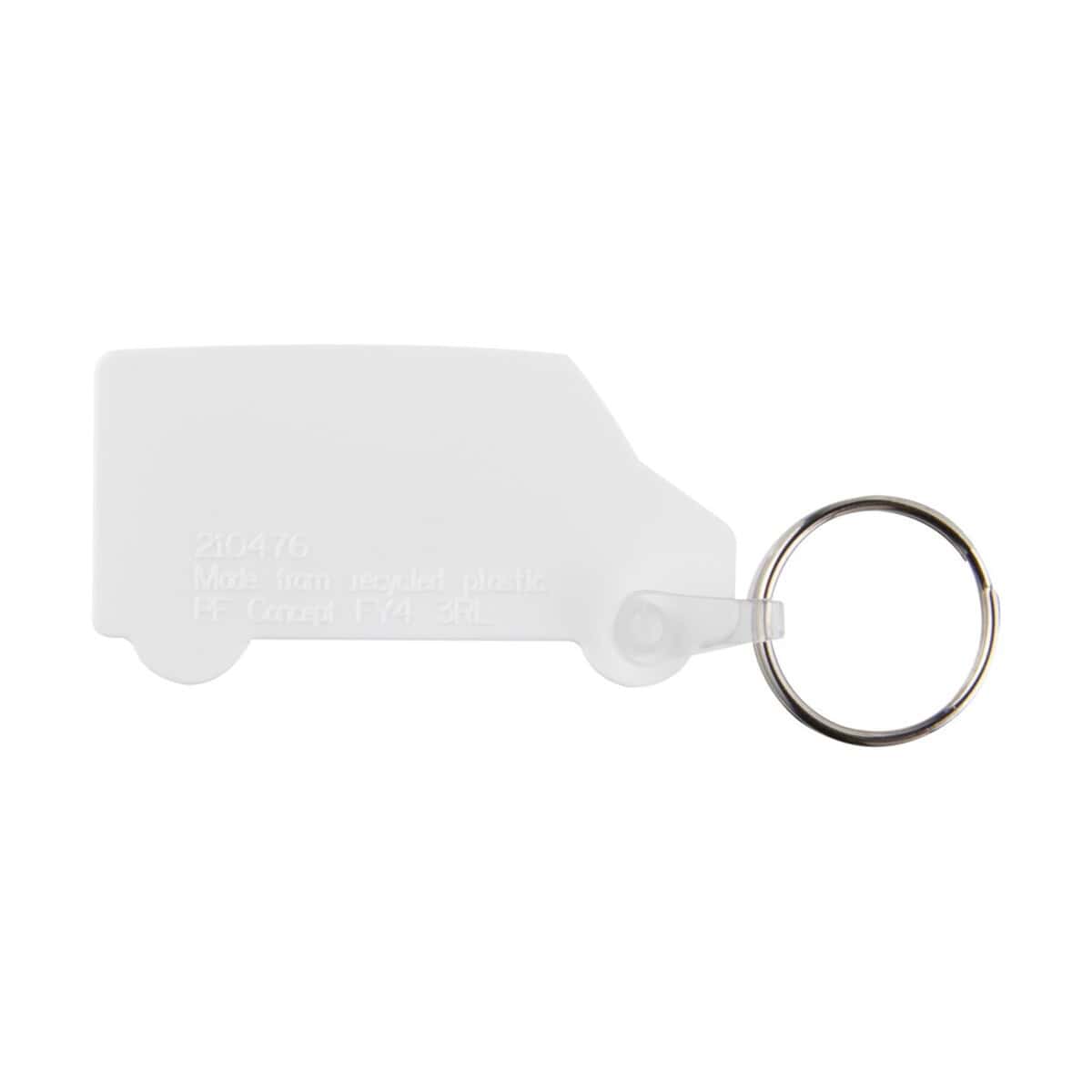 Breloki wielofunkcyjne z logo – tait łańcuch do kluczy z recyklingu w kształcie furgonu 21047401_b1 Gadzety z breloczkiem, personalizowane gadżety reklamowe, popularne upominki firmowe, etui na klucze z nadrukiem, gadżety promocyjne i upominki biznesowe.