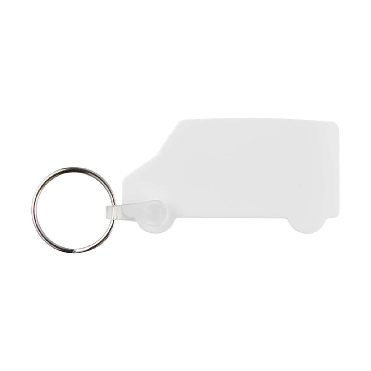 Breloki wielofunkcyjne z logo – tait łańcuch do kluczy z recyklingu w kształcie furgonu 21047401_f1 Brelok do kluczy z metrem w kształcie samochodu, idealny gadżet reklamowy i upominek.