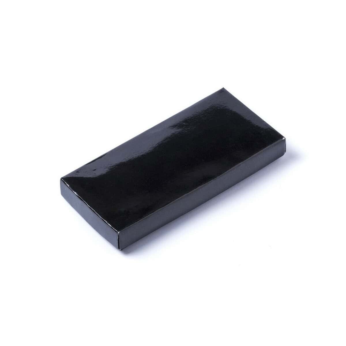 Breloki z żetonem z logo – brelok do kluczy „zwierzątko”, żeton do wózka na zakupy V9800-00_POV01 Metalowa piórnik w czarnym kolorze, idealny na biurko lub do szkoły.