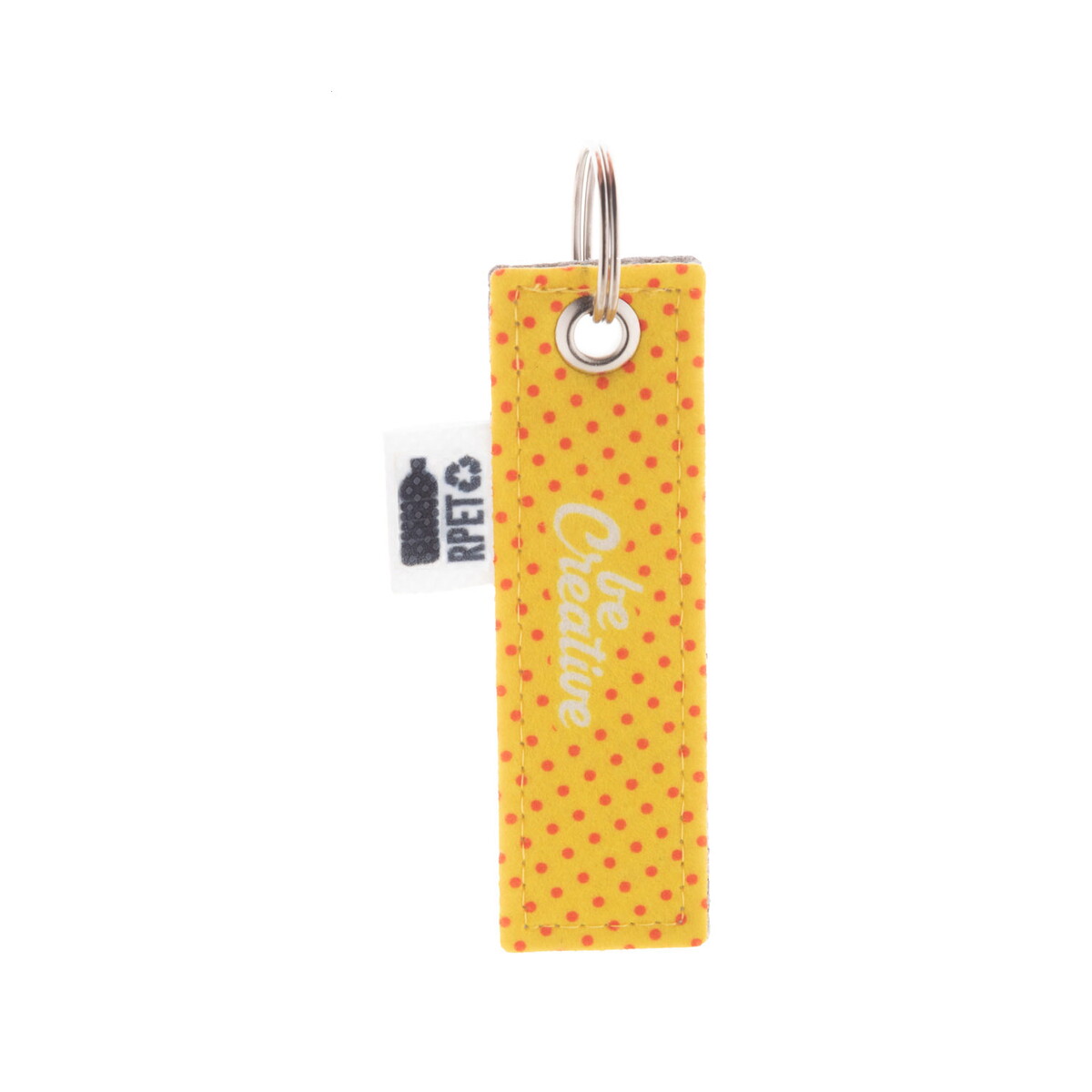 Breloki z żetonem z logo – creafelt key a personalizowany brelok AP716660__BC3 CreaFelt Key A personalizowany brelok AP716660__BC3