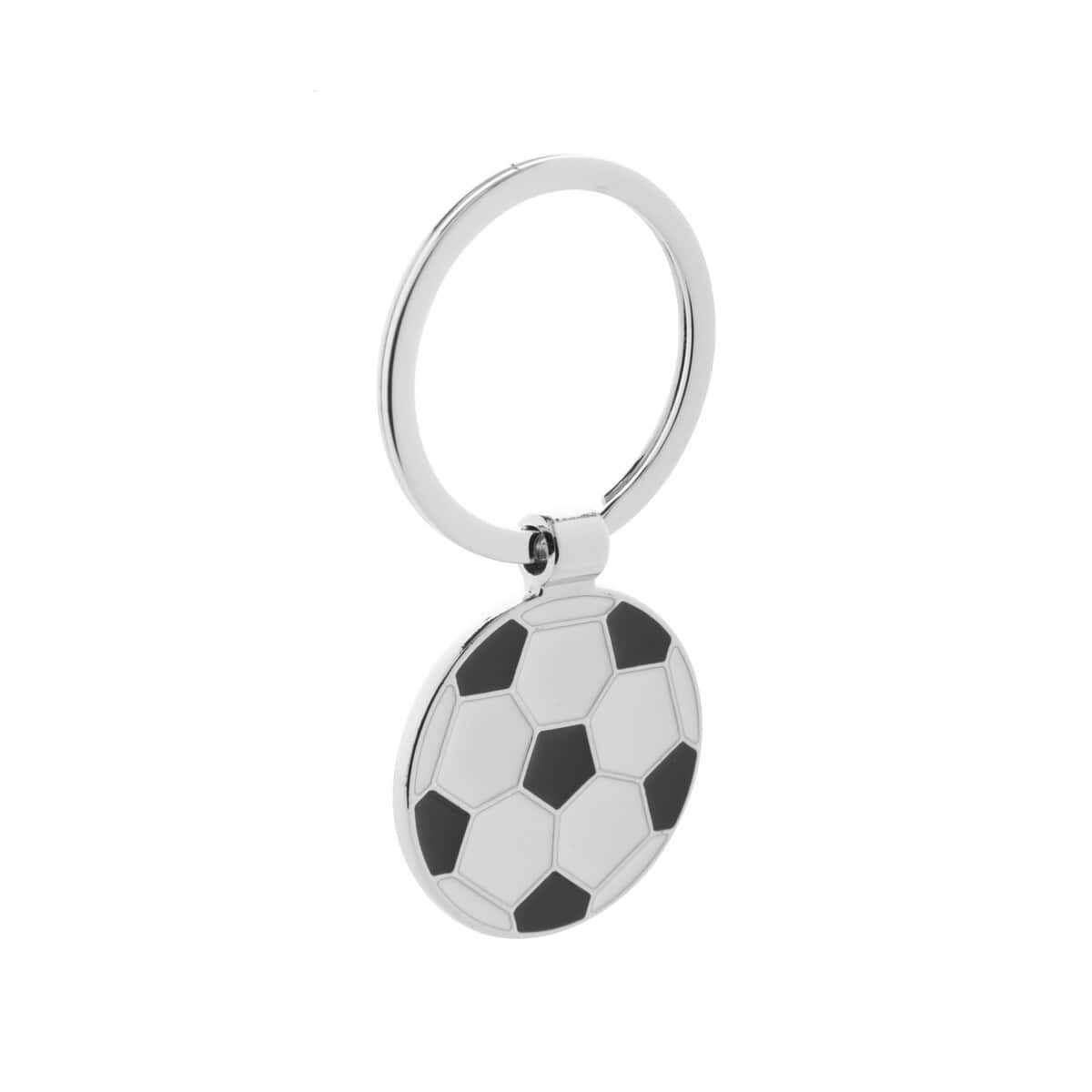 Breloki z żetonem z logo – dorko brelok AP873019 Klucznik z zawieszką piłka nożna, sportowe gadżety, prezent dla fanów piłki nożnej.