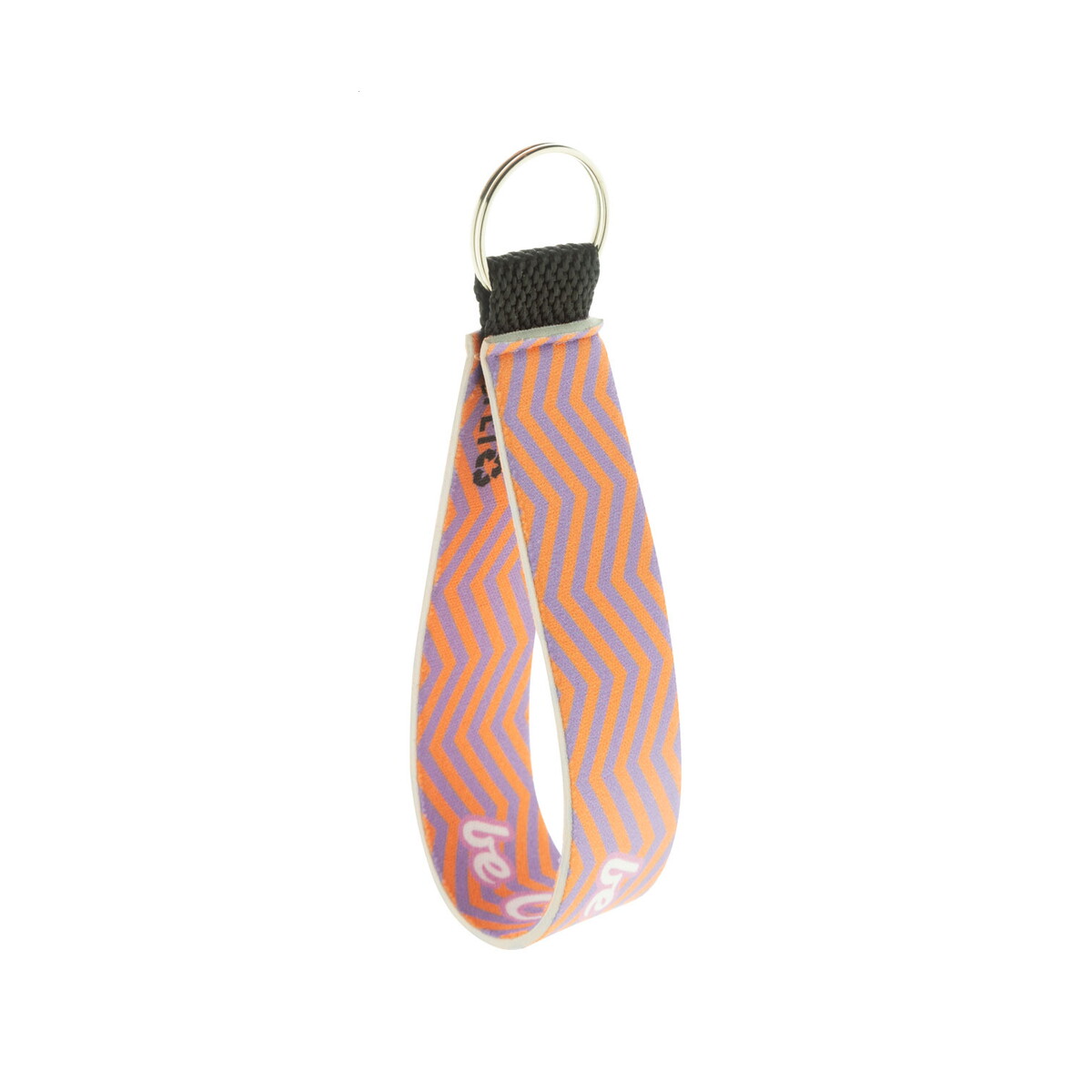 Breloki z żetonem z logo – strappy personalizowany brelok rpet AP716901 Strappy personalizowany brelok RPET AP716901