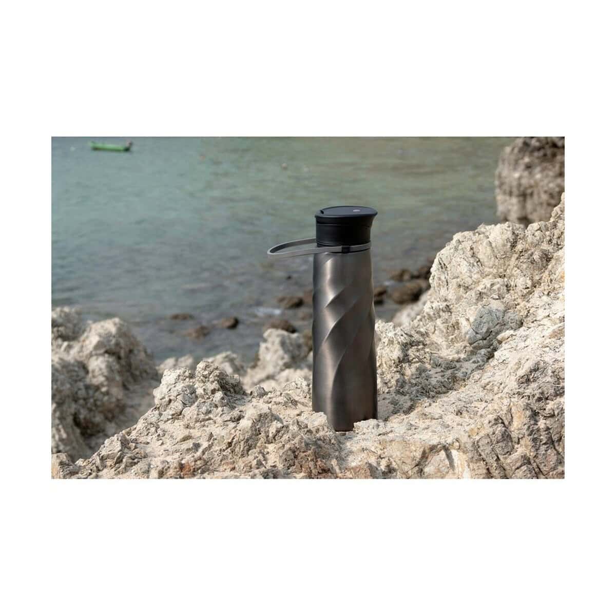 Butelki z logo – butelka sportowa 1000 ml brandcharger vortex athletica VA543-15_ATM03 Butelka termiczna na plaży, gadżet reklamowy, upominek na wakacje, poligrafia, gadżety firmowe.