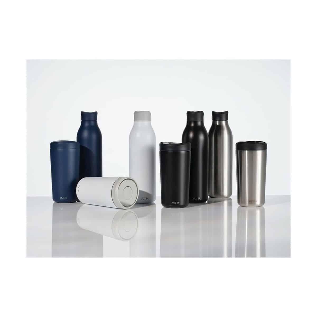 Butelki z logo – butelka termiczna 600 ml avira alok P438.0901__G_301 Eleganckie termosy i kubki termiczne z logo, idealne gadżety firmowe na prezent i promocję.