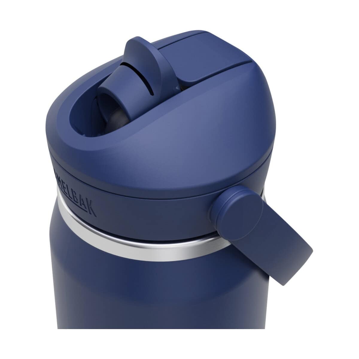 Butelki z logo – camelbak® thrive flip vss butelka na wodę ze stali nierdzewnej o pojemności 750 ml ze składaną słomką 10088855_d2 Butelka termiczna z logo gadżetów reklamowych na prezent.