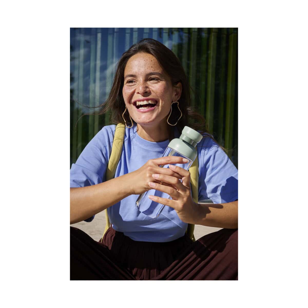 Butelki z logo – mepal vita butelka na wodę o pojemności 700 ml 10081262_m1 Butelka z grawerem na gadżet promocyjny z nadrukiem logo.