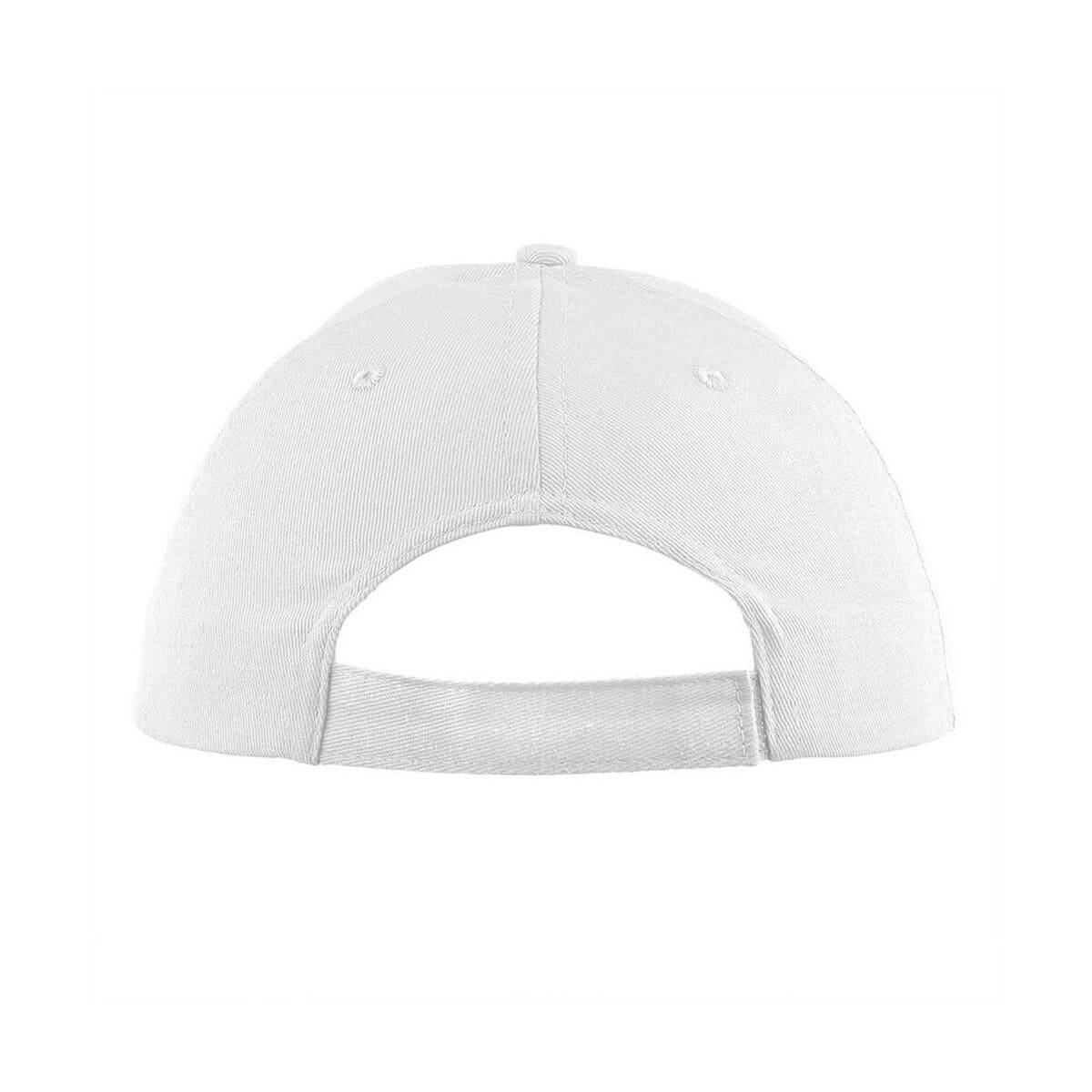 Czapki z logo – czapka z daszkiem | joseph V7182-02_AAA03 1. biała czapka z daszkiem z logo na zamówienie.