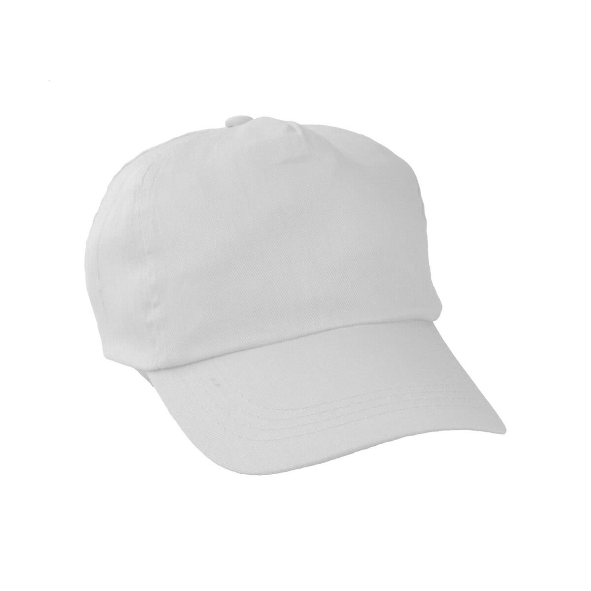 Czapki z logo – reggie czapka z daszkiem AP761990-01 1. Biała czapka z daszkiem, gadżety reklamowe i personalizowane akcesoria.