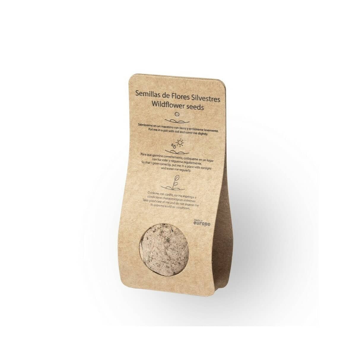 Doniczki z logo – kula z nasionami dzikich kwiatów V7224-00_AAA02 1. Naturalne nasionka kwiatów dziko rosnących, eko, do sadzenia.