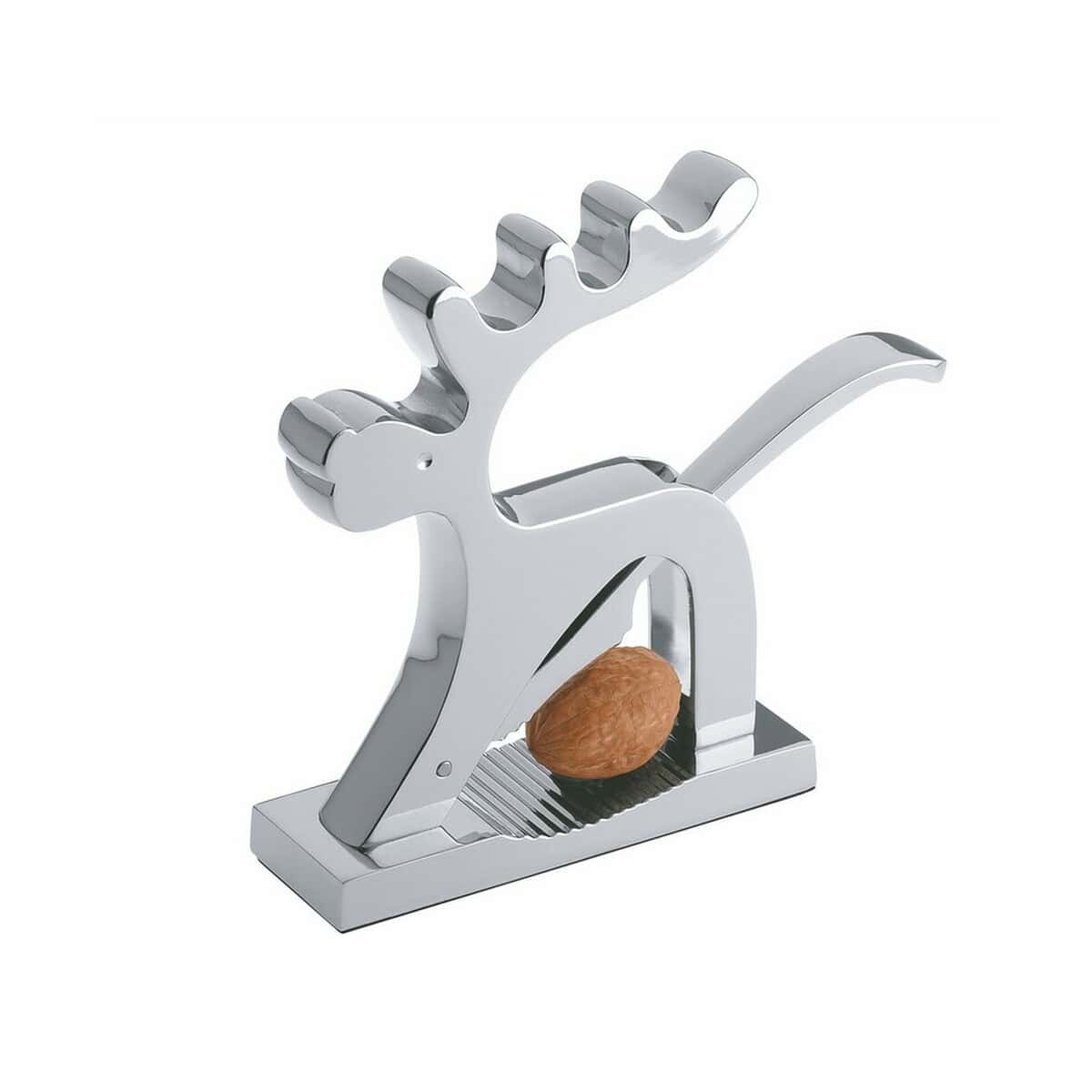 Mały renifer z orzechem w łapce, oryginalne gadżety biurowe i prezentowe, design na prezent.