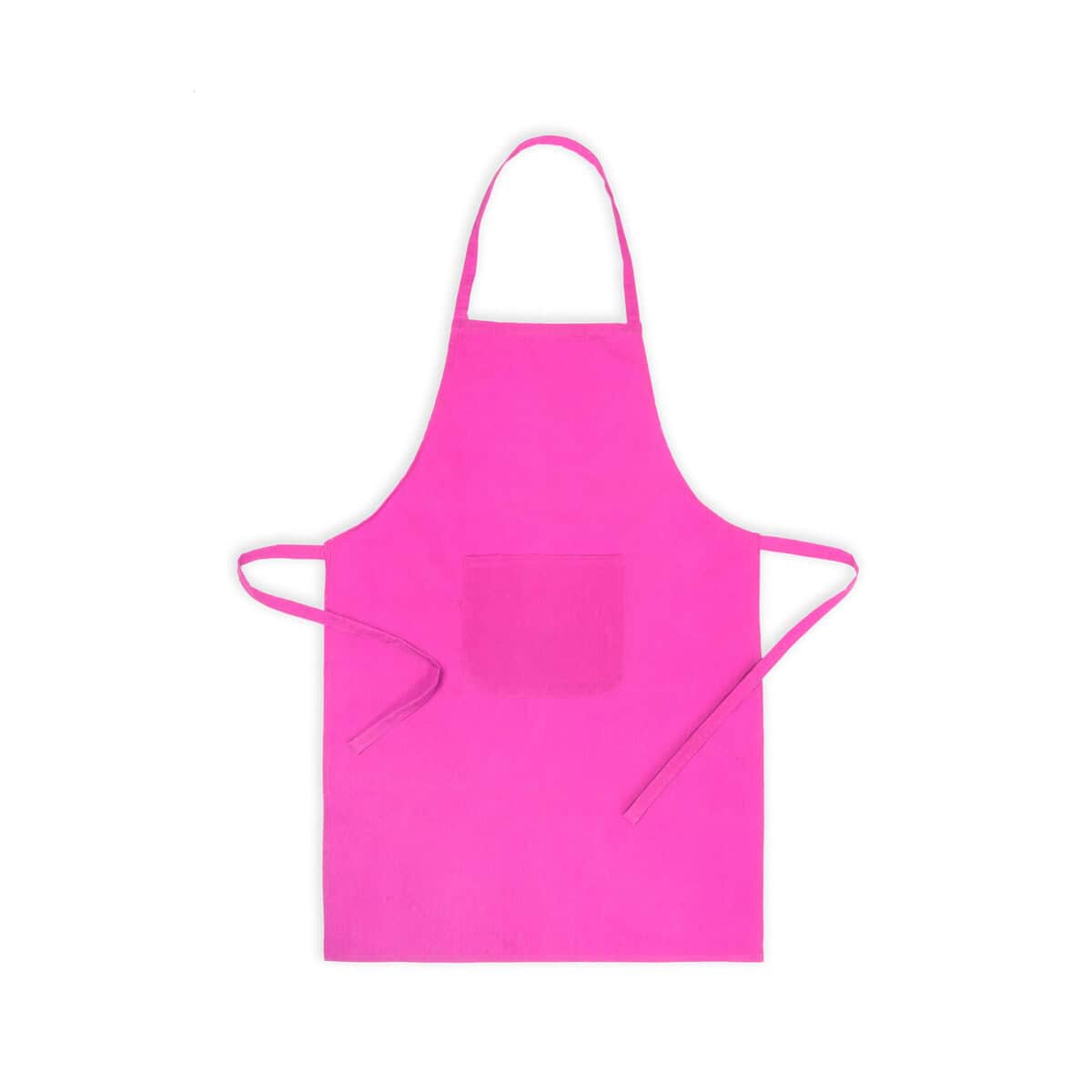 Fartuchy z logo – choux fartuch AP741621-25 Poduszka na szyję z personalizacją, różowa, elegancki gadżet podróżny na długie trasy.