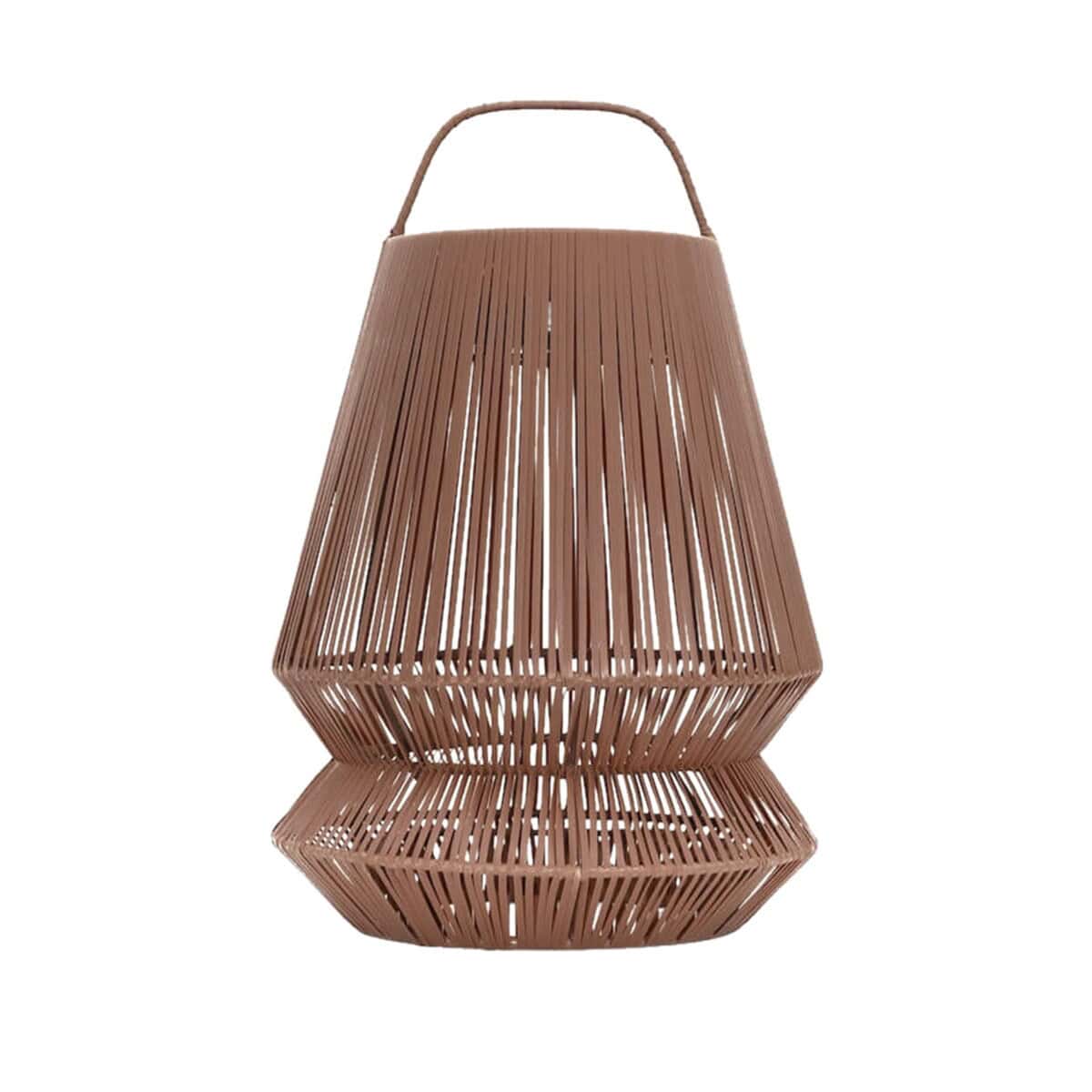 Gadżety ekologiczne z logo – originalhome lampion przenośny abażur z recyklingu 12449122_f1 Nowy drewniany lampion dekoracyjny, design z naturalnych materiałów, idealny do wnętrz i ogrodów.