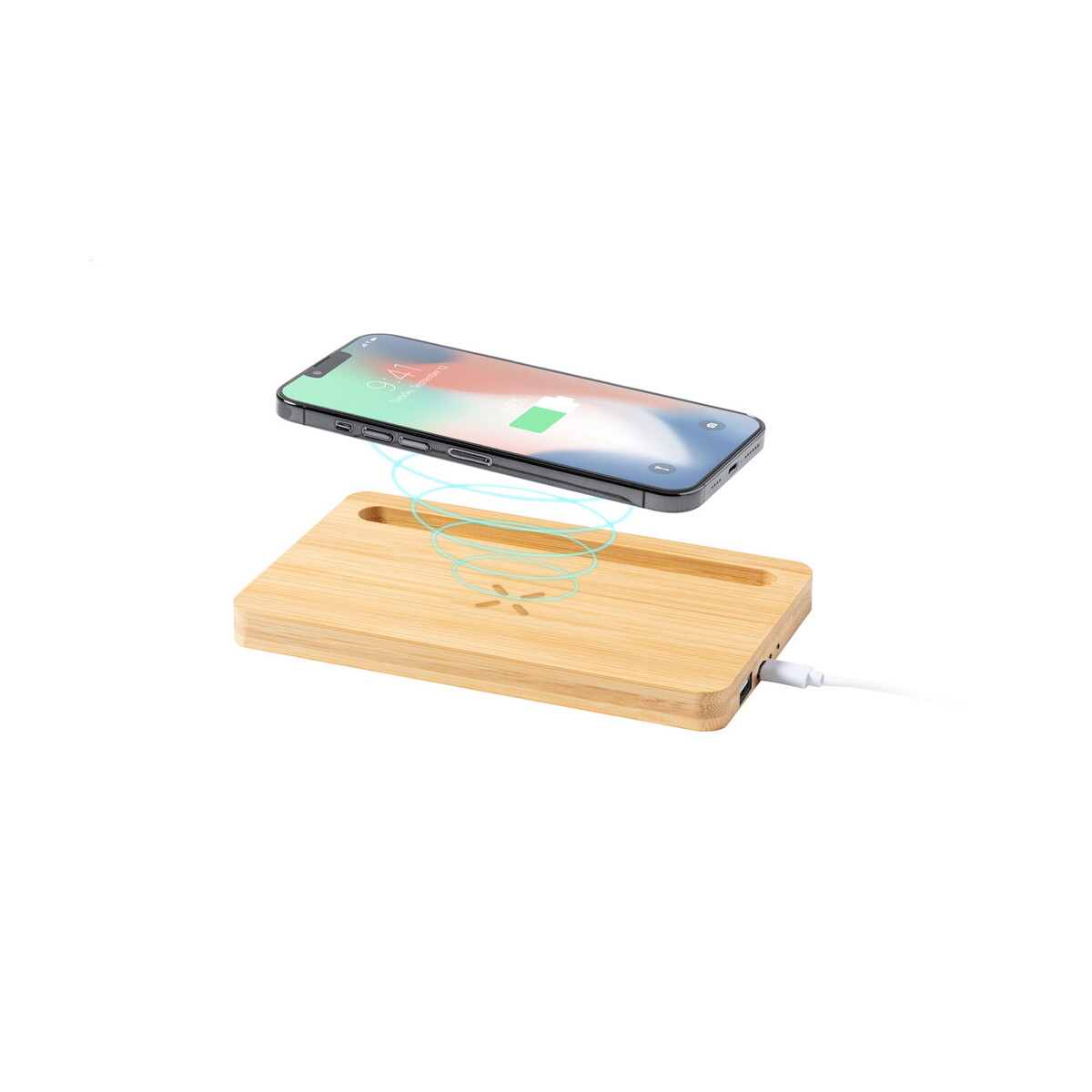 Gadżety na biurko z logo – flabo organizer biurkowy/ ładowarka indukcyjna AP722518__FC1 Flabo organizer biurkowy/ ładowarka indukcyjna AP722518__FC1