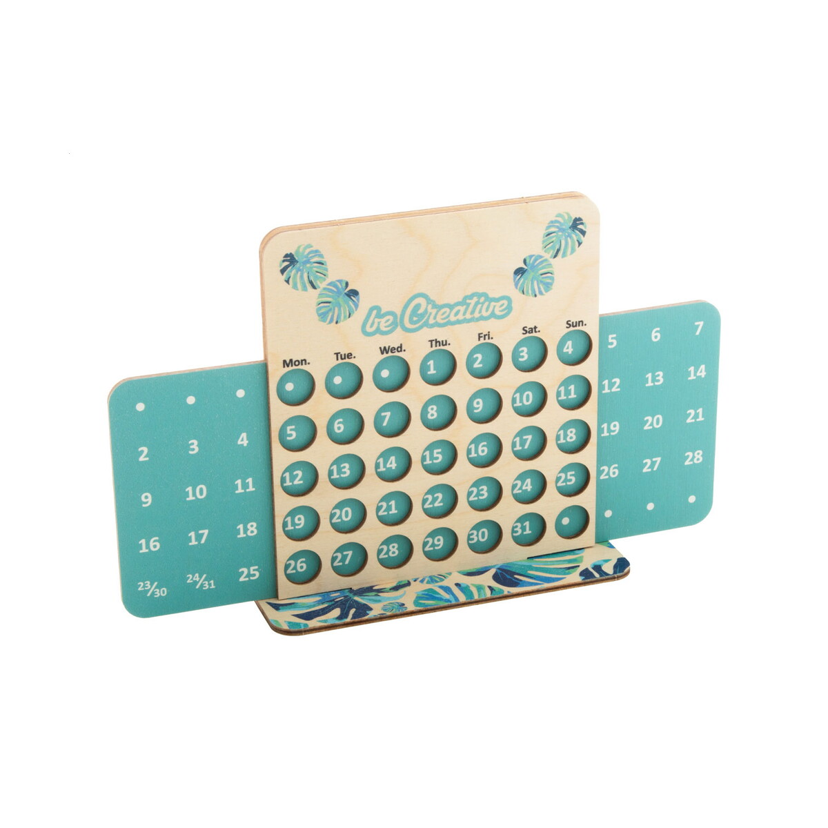 Gadżety na biurko z logo – forever creative personalizowany kalendarz wieczny AP716728__BC1-2 Forever Creative personalizowany kalendarz wieczny AP716728__BC1-2