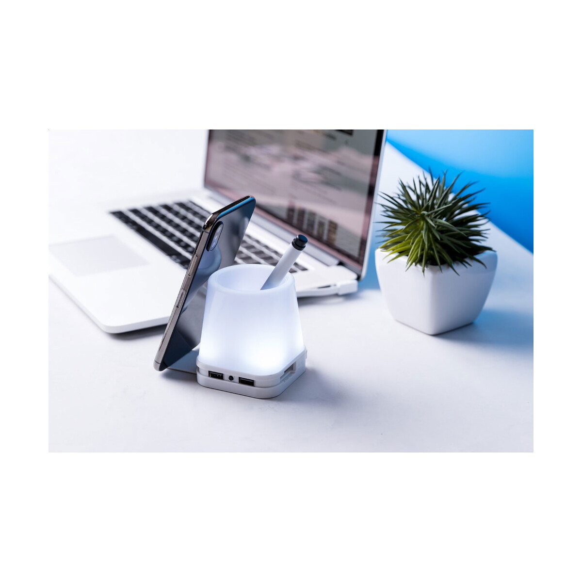 Gadżety na biurko z logo – lumeo stojak na długopisy AP721041-01__DG1 Lumeo stojak na długopisy AP721041-01__DG1