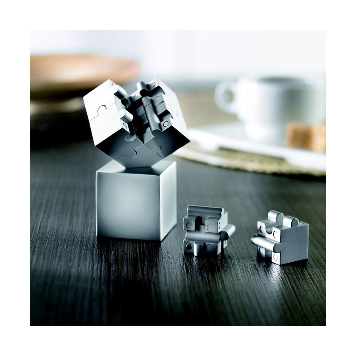 Gadżety na biurko z logo – magnetyczne puzzle 3d kubzle ar1810-16-ambiant Magnetyczne puzzle 3D KUBZLE ar1810-16-ambiant
