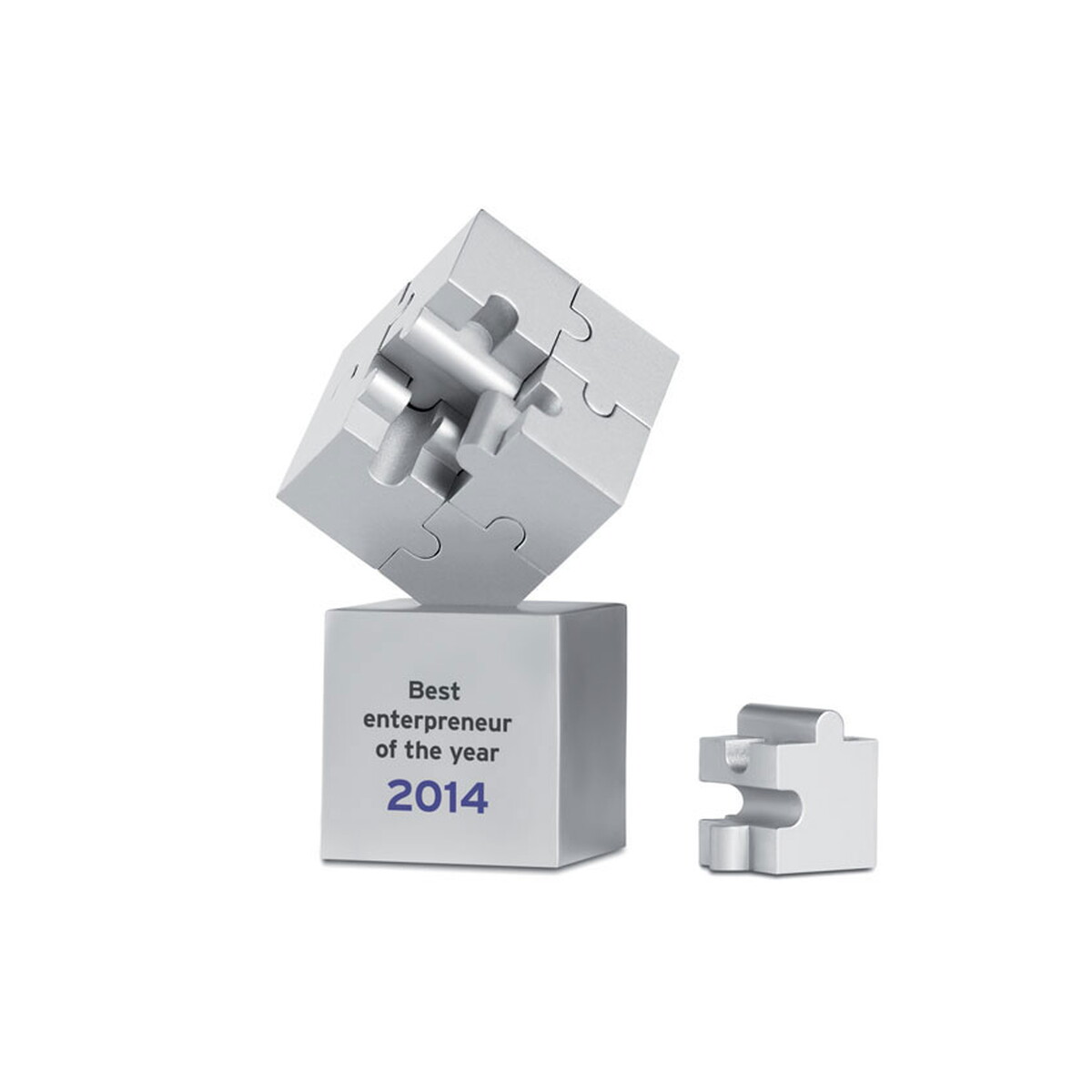 Gadżety na biurko z logo – magnetyczne puzzle 3d kubzle ar1810-16-print Magnetyczne puzzle 3D KUBZLE ar1810-16-print