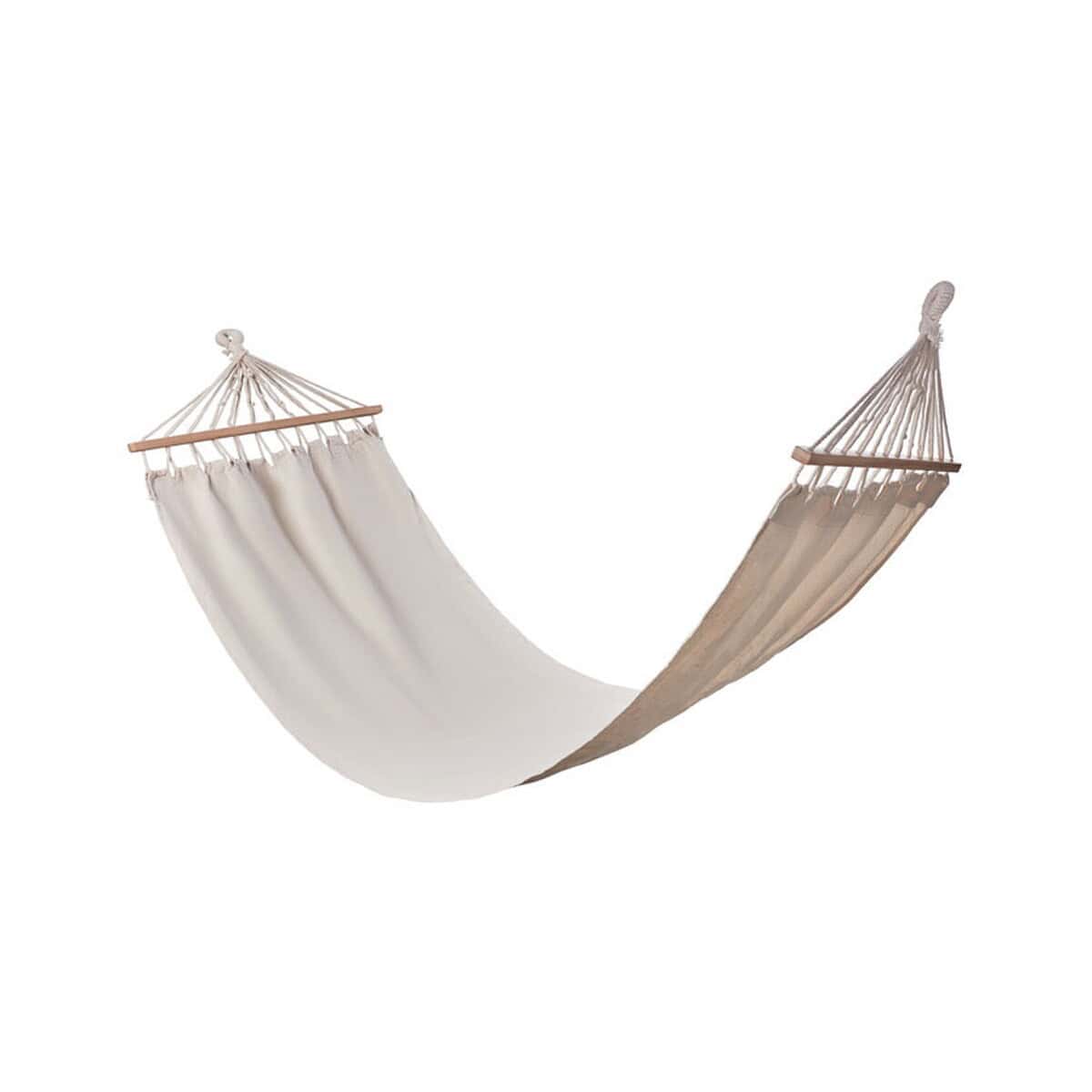 Naturalna hamak do relaksu i odpoczynku w ogrodzie i domu.
