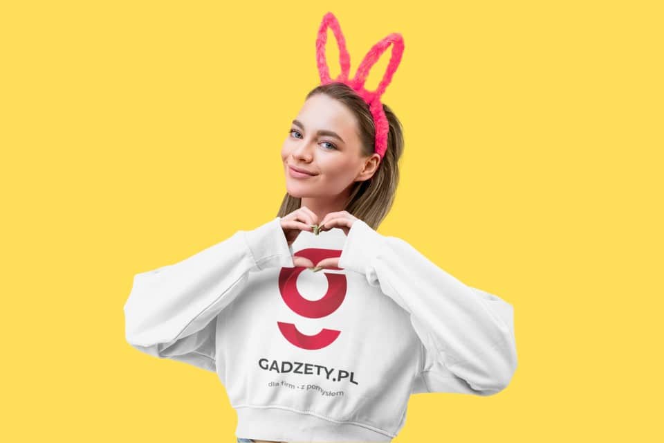 Opakowanie z gadżetami firmowymi dla firm i instytucji.