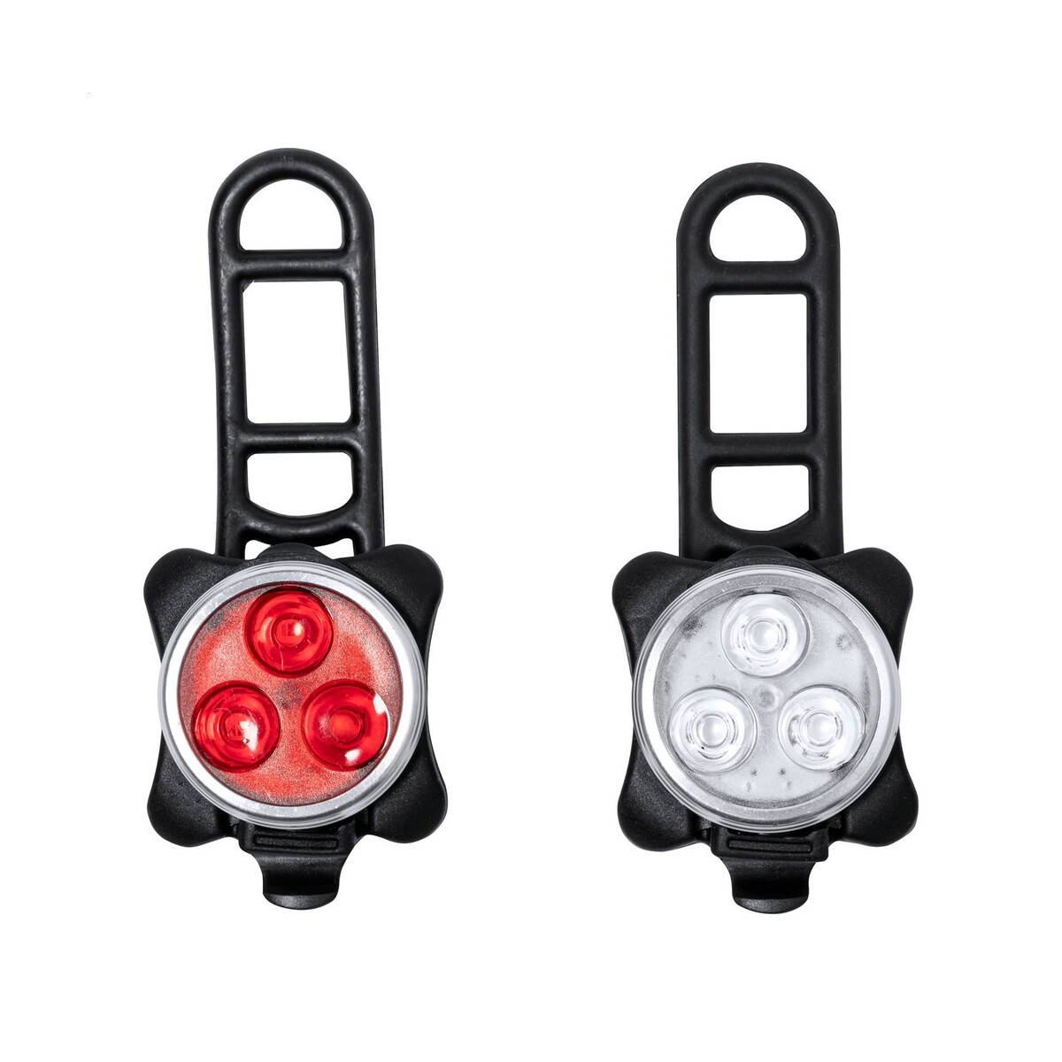 Gadżety rowerowe z logo – bilux lampki rowerowe – zestaw AP733553-10__A Bilux lampki rowerowe - zestaw AP733553-10__A