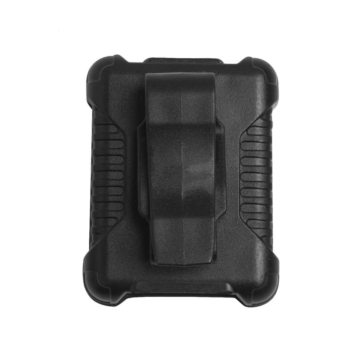 Gadżety rowerowe z logo – cobik zestaw lampek rowerowych z możliwością ładowania AP864103-10__F Czarna latarka LED, gadżet promocyjny, zapalnik outdoor, akcesoria turystyczne, prezent na wycieczkę.